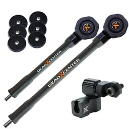 Dead Center Dead Level Hunter Verge Lite 12" & 9" Grey Stabilizers DLHVRGL-12-9-GRY