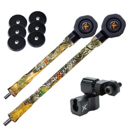 Dead Center Dead Level Hunter Verge Lite 12" & 9" Realtree Edge Stabilizers DLHVRGL-12-9-RTED