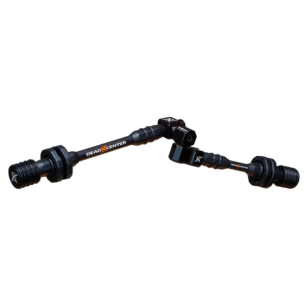 Dead Center Dead Level Hunter XS 8" & 6" Black Stabilizers DLHXS-8-6-BLK