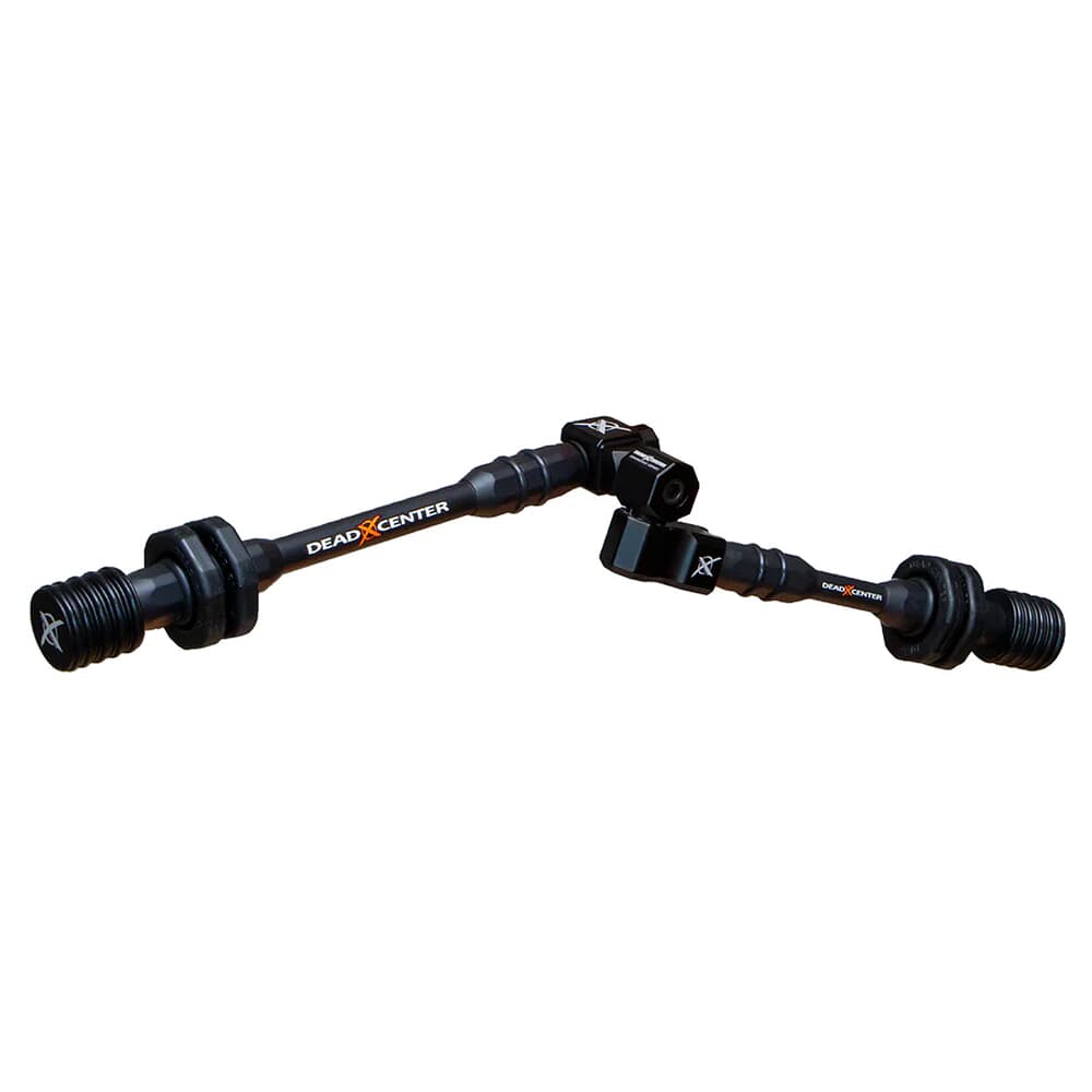 Dead Center Dead Level Hunter XS 8&quot; &amp; 6&quot; Black Stabilizers DLHXS-8-6-BLK