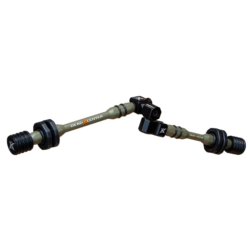Dead Center Dead Level Hunter XS 8&quot; &amp; 6&quot; Green Stabilizers DLHXS-8-6-GRN