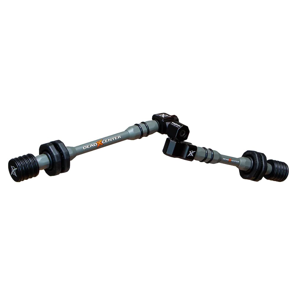 Dead Center Dead Level Hunter XS 8&quot; &amp; 6&quot; Grey Stabilizers DLHXS-8-6-GRY