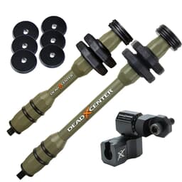 Dead Center Dead Level Hunter XS Lite 8" & 6" Green Stabilizers DLHXSL-8-6-GRN