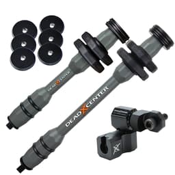 Dead Center Dead Level Hunter XS Lite 8" & 6" Grey Stabilizers DLHXSL-8-6-GRY