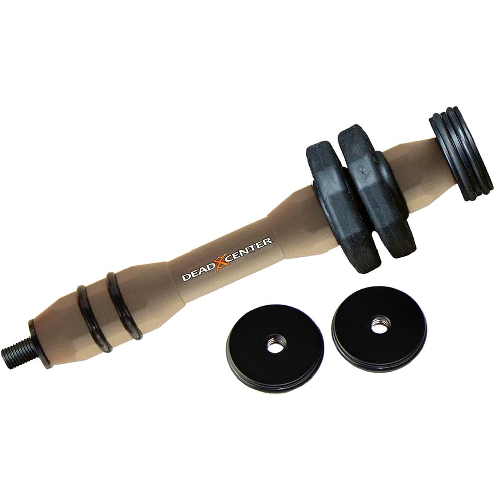 Dead Center Dead Silent Hunting Series Carbon V2 6" Tan Stabilizer DSHCV2-6-TAN
