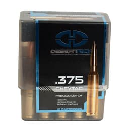 Desert Tech .375 CT 352GR PTS Match 100rd Ammunition Case