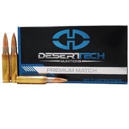 Desert Tech DTM .308 Win 175gr Ammunition Box of 20rds DTM-308175-BX