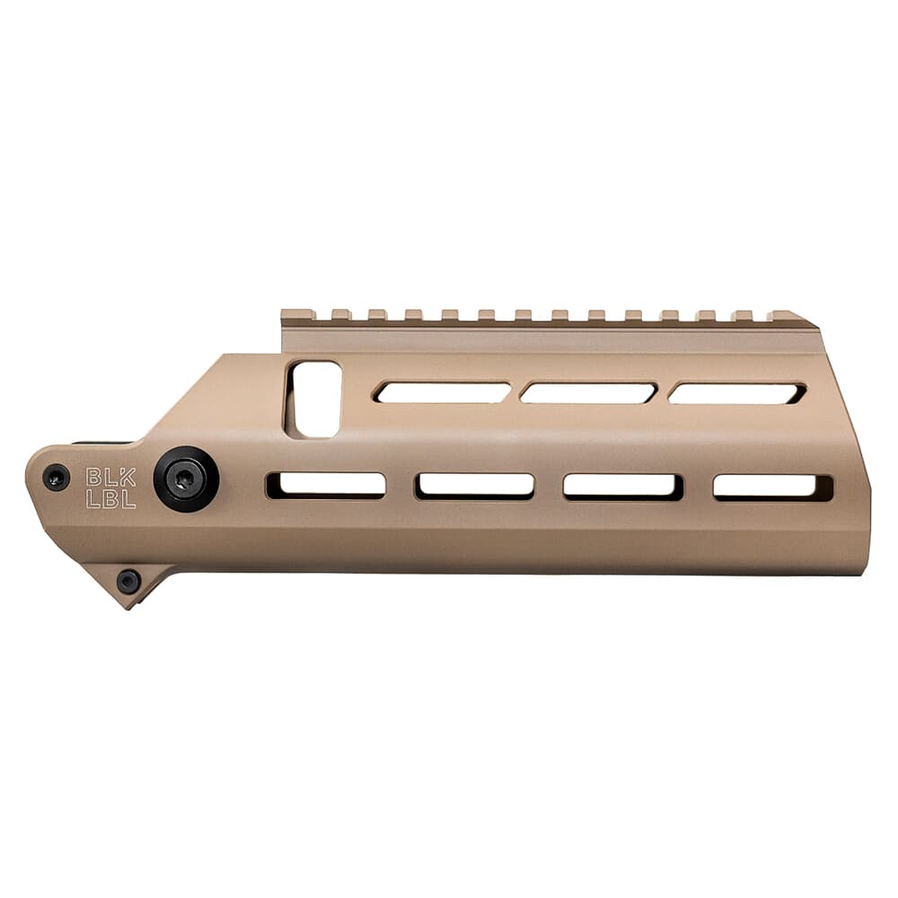 Desert Tech MDRx BLK LBL ALX 16 FDE Handguard w/NO Bipod ACC0283