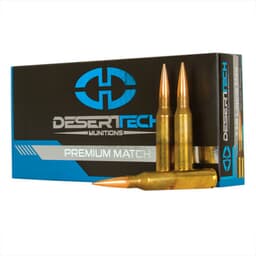 DTM .338 LM 300GR PTS Match Ammunition Case 200 RDS