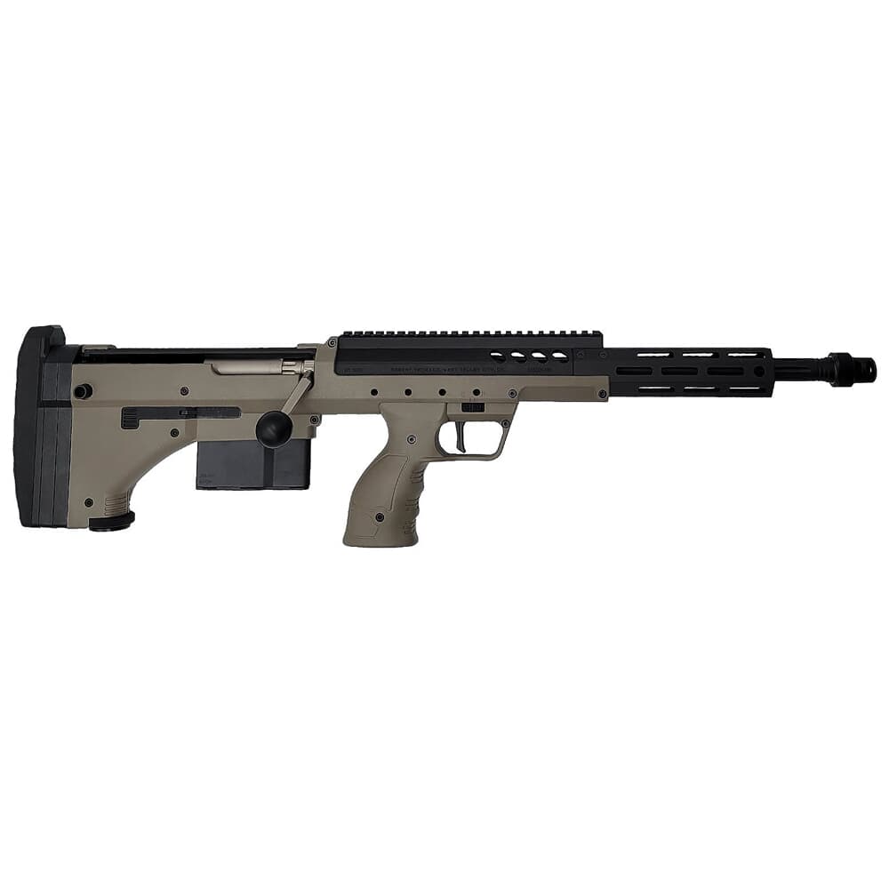 Desert Tech SRSA2 Covert .300 Win Mag 18" 1:8" 5/8x24" 5rd Black/FDE Bolt-Action Rifle SRS-RF-C-B18R-BF