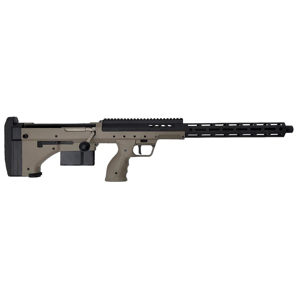 Desert Tech SRSA2 Standard .308 Win 22" 1:11" 5/8x24" Bbl 6rd Black/FDE Bolt-Action Rifle SRS-RF-S-C22R-BF