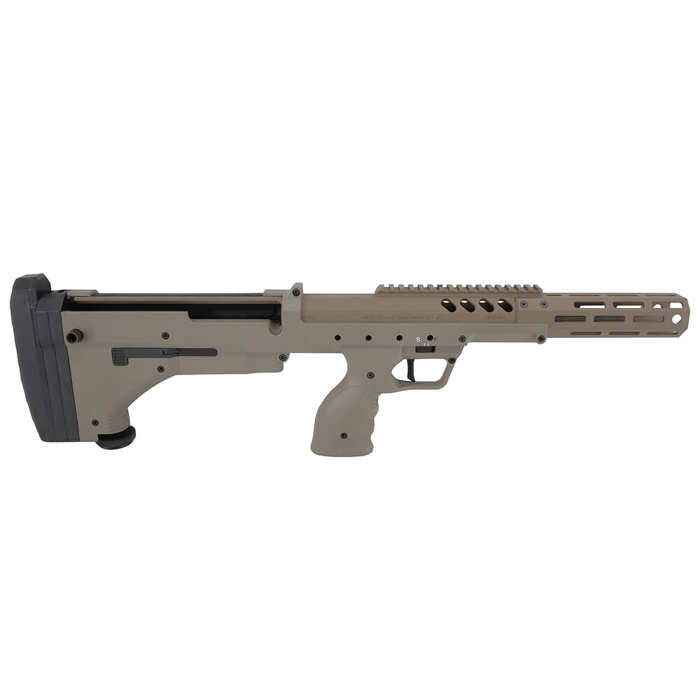 Desert Tech SRSA2 Covert RH FDE/FDE Rifle Chassis w/Monopod SRS-CH-CR-FF