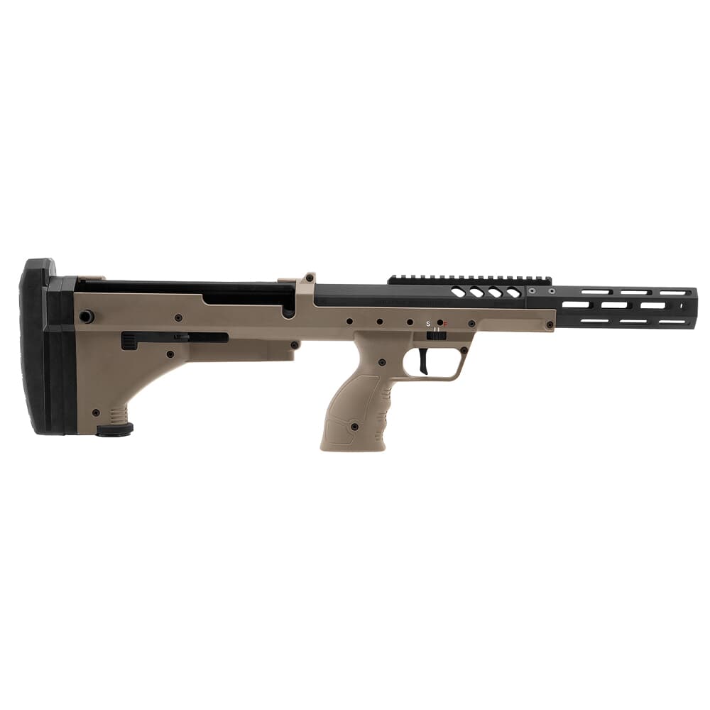 Desert Tech SRSA2 Covert RH BLK/FDE Rifle Chassis w/ Monopod DT-SRSA2-CBFM00R