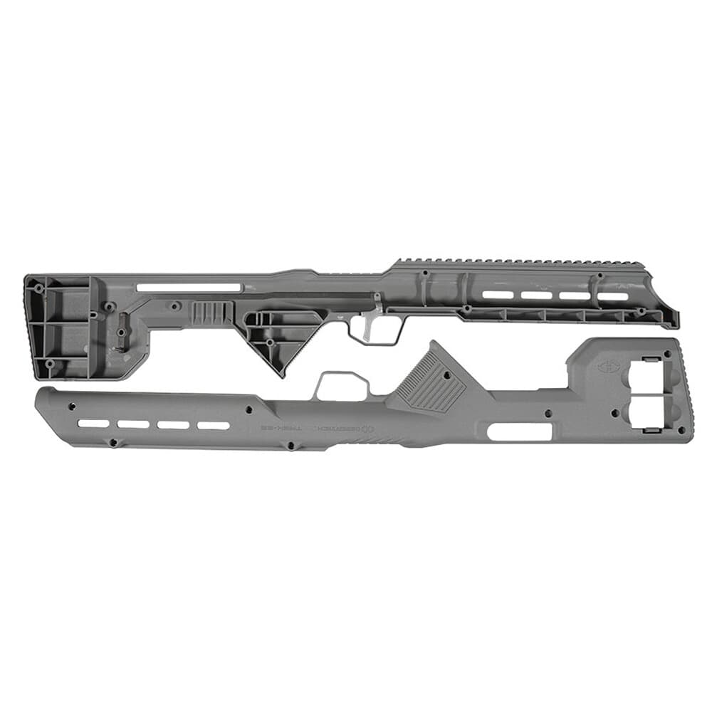 Desert Tech Trek-22 Ruger 10/22 Grey M-LOK Stock Kit w/Integral Optics Rail &amp; Mag Storage TRK-22-GRY