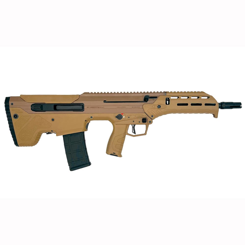 Desert Tech WLVRN 5.56 NATO/.223 Rem 16&quot; 30rd FDE Rifle WLV-RF-B1630-F