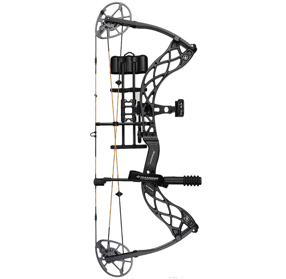 Diamond Archery Deploy SB LH 70# Black RAK EQ Bow B13343