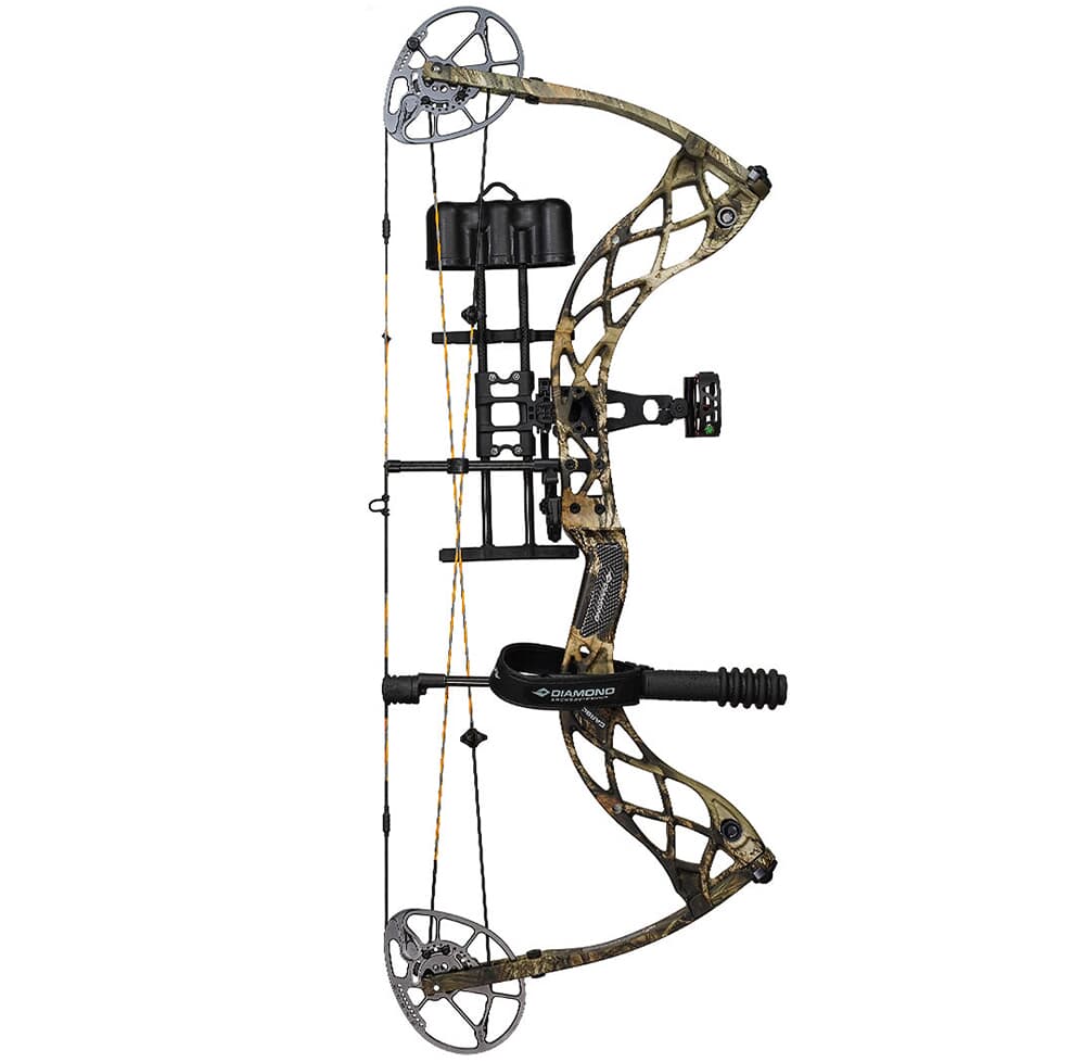 Diamond Archery Deploy SB LH 70# Breakup Country RAK Bow B12689