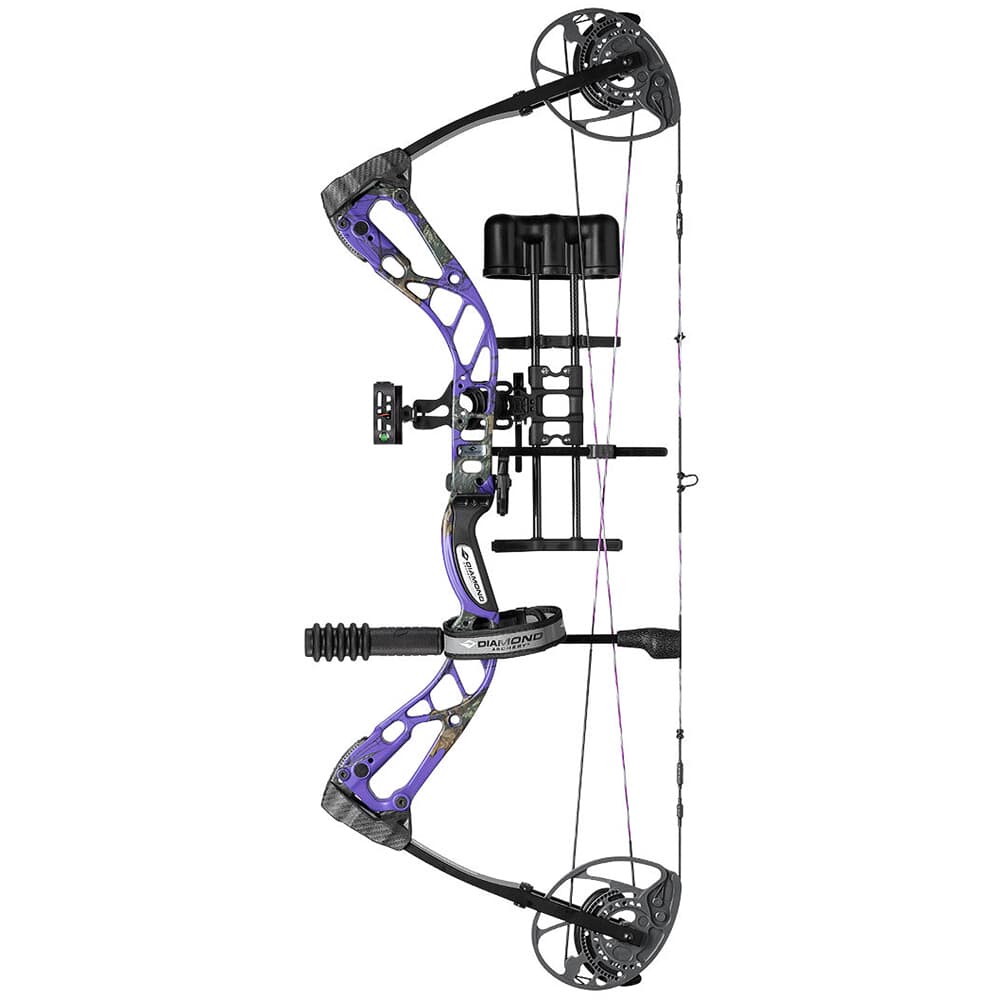 Diamond Archery Edge 320 RH 7-70# Purple Blaze Bow w/Pkg A13803