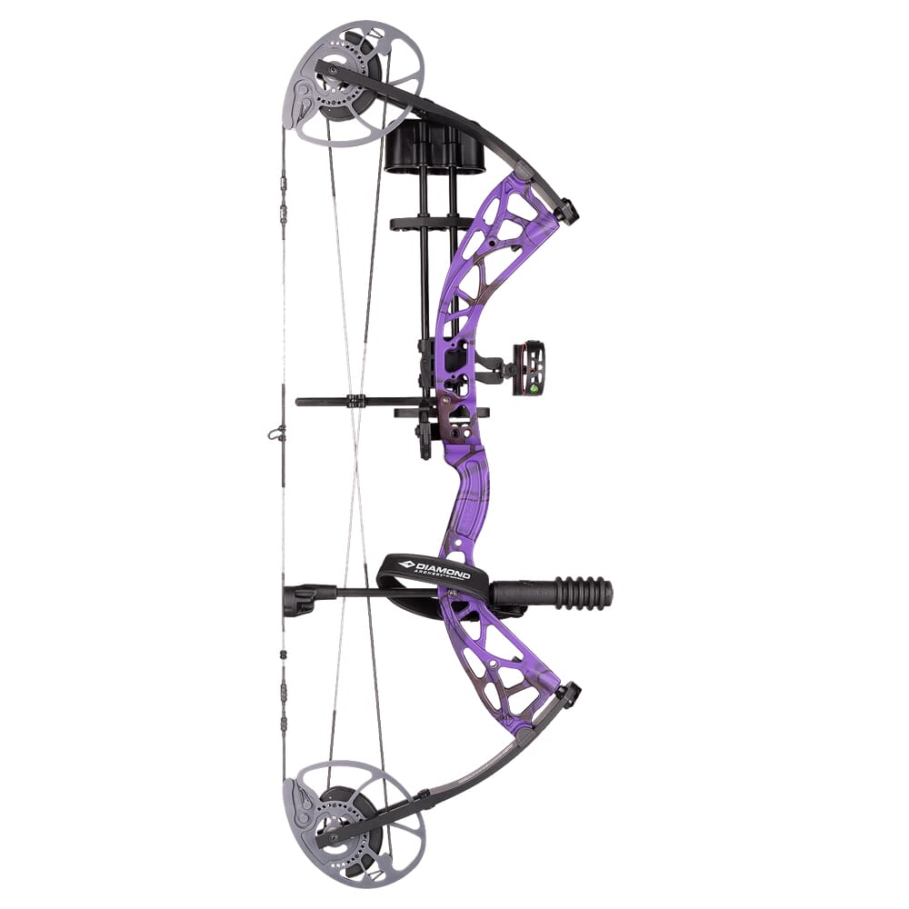 Diamond Archery Edge Max LH 20-70# Purple Blaze Bow A14012
