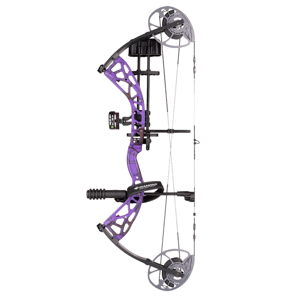 Diamond Archery Edge Max RH 20-70# Purple Blaze Bow A14007