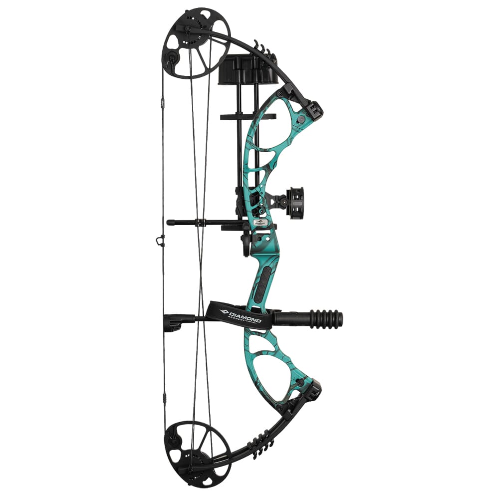 Diamond Archery Edge XT LH Teal Country Roots Bow A10965