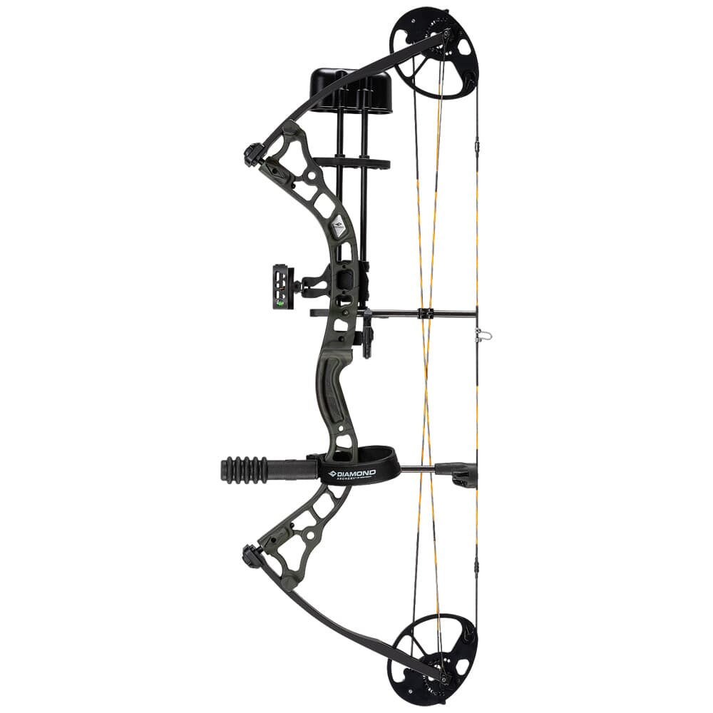 Diamond Archery Infinite 305 RH 7-70# Green Country Roots Bow w/Pkg A10314