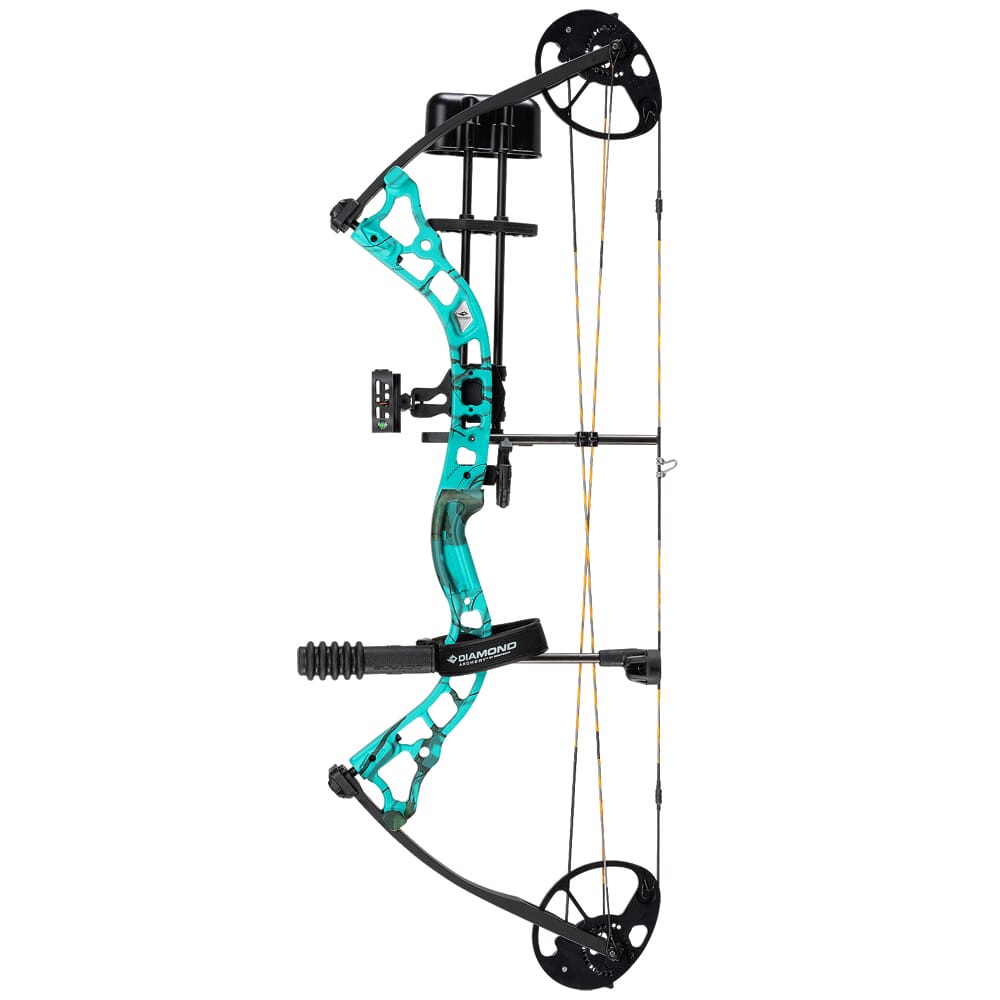 Diamond Archery Infinite 305 RH 7-70# Teal Country Roots Bow w/Pkg A10316