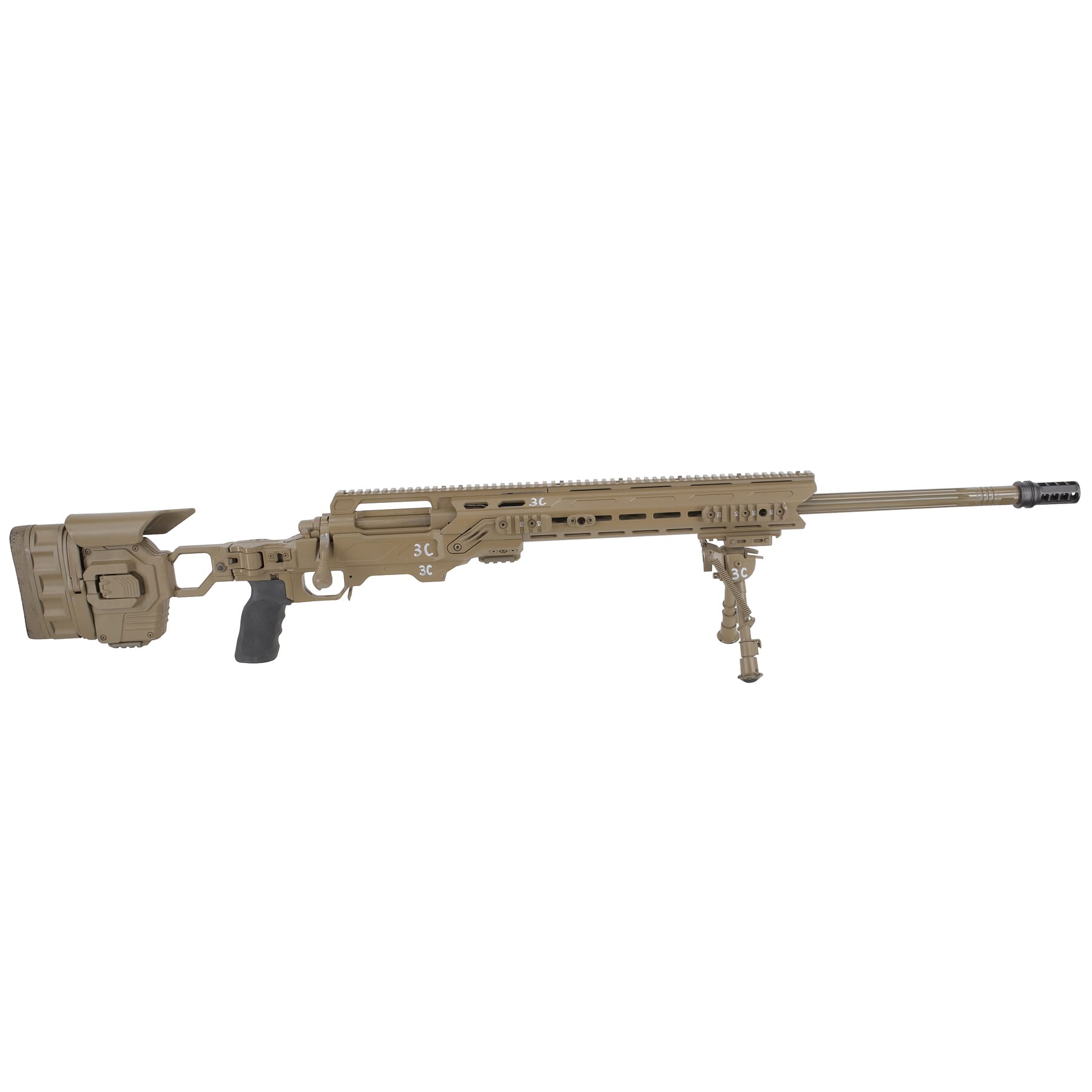 DA ASR-3 US SOCOM Submission .308, .300NM, .338 NM FDE Precision USED Rifle Kit D1800004