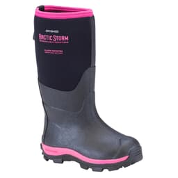 Dryshod Arctic Storm Kids Black/Pink Size 6 Boots ARS-KD-PN-Y06