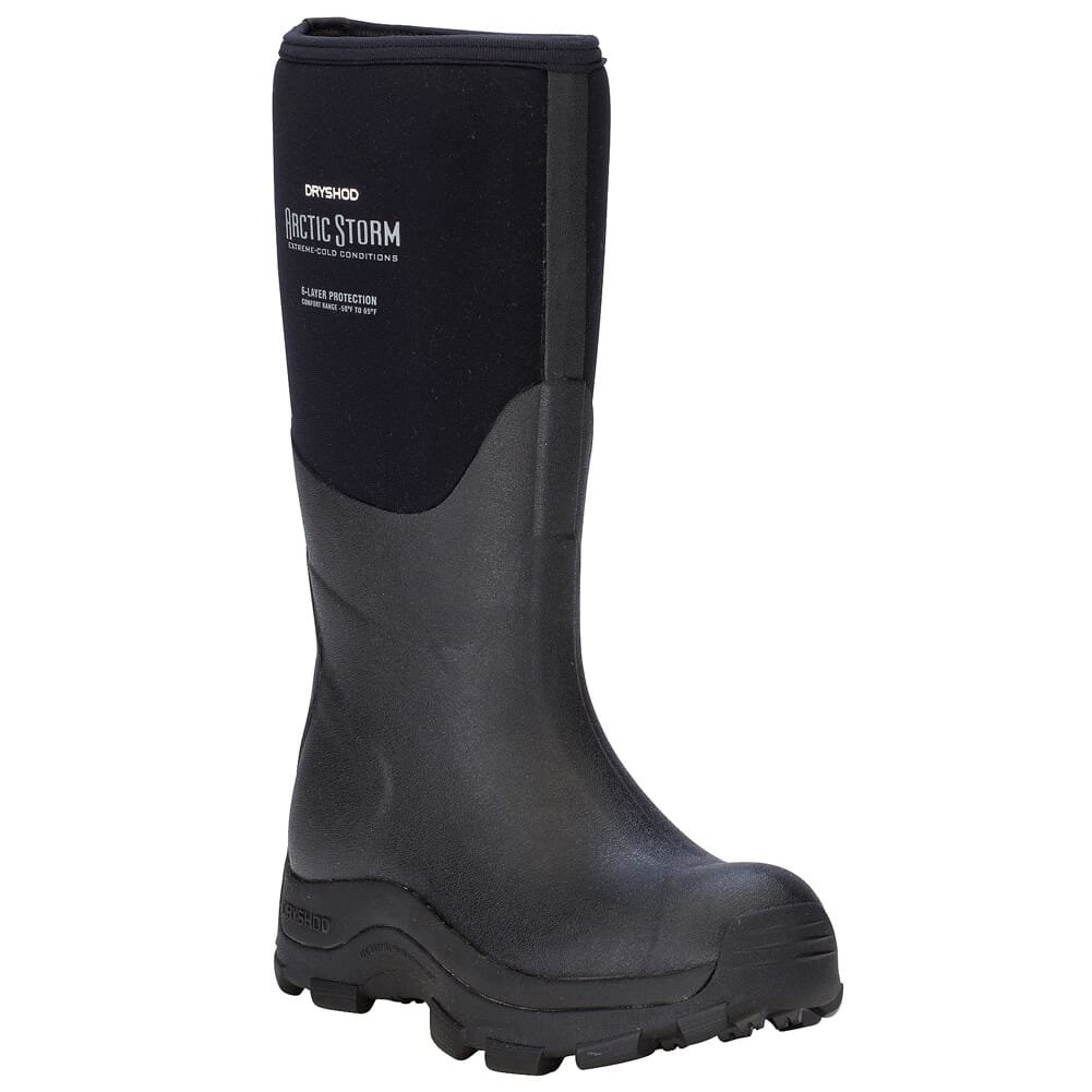 Dryshod Women's Arctic Storm Black/Grey Boots ARS-WH-BK