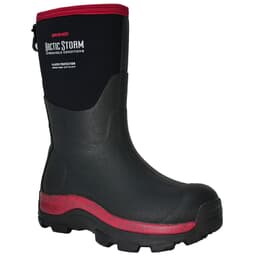 Dryshod Women's Arctic Storm Mid Black/Cranberry Size 11 Boot ARS-WM-CR-W11