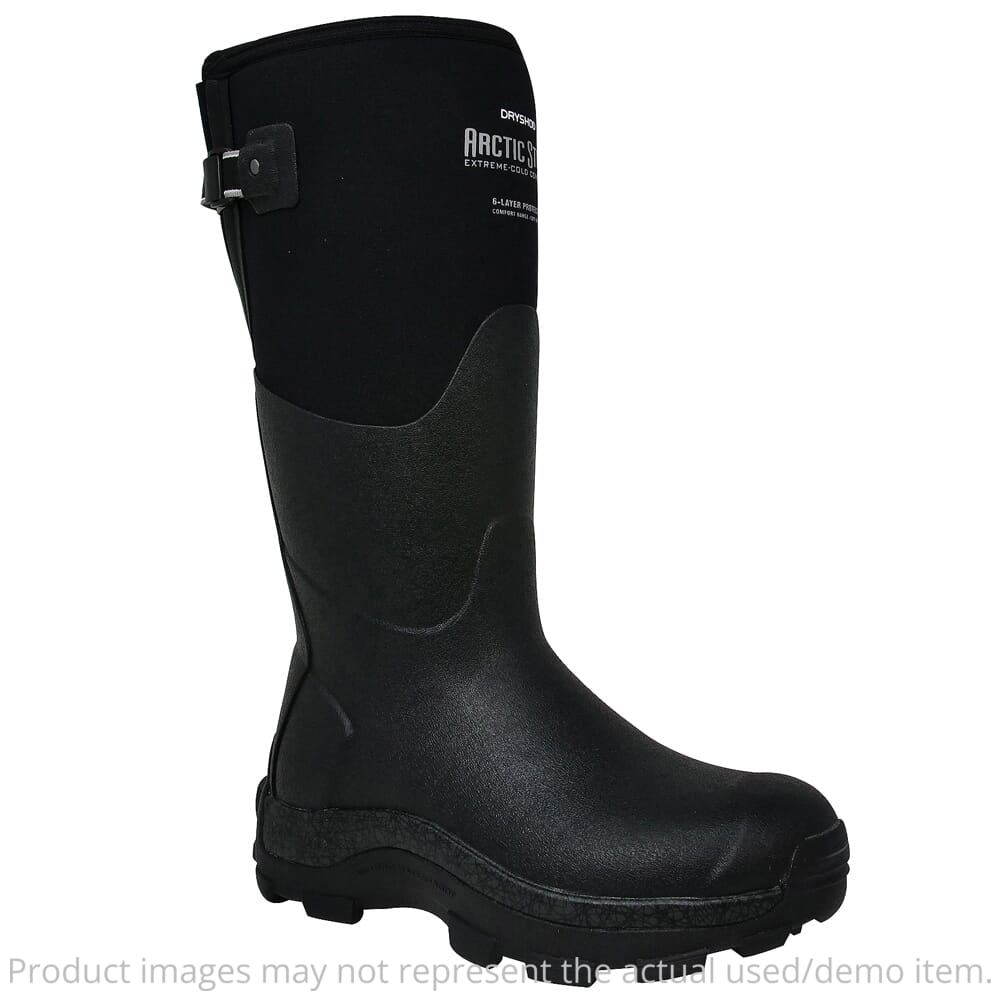 Dryshod USED Women's Arctic Storm Gusset Black/Grey Size 6 Boots ARSG-WH-BK-W06 UA5327