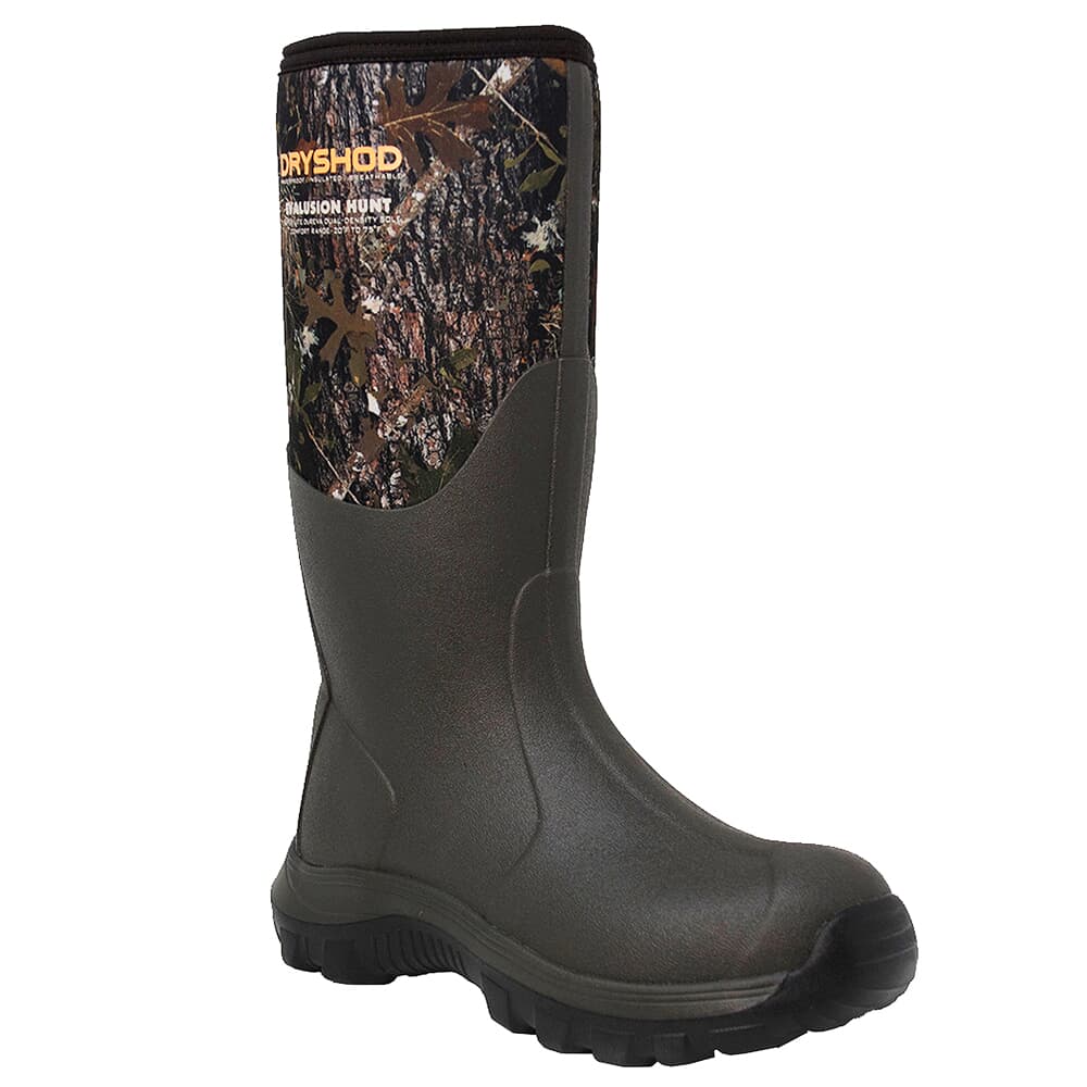 Dryshod Evalusion Hunt Camo/Bark Size 14 Boots EVH-MH-CM-M14
