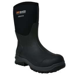 Dryshod USED Legend MXT Mid Black/Neon Size 9 Boots LGX-MM-BK-M09 - Very Light Wear UA5781