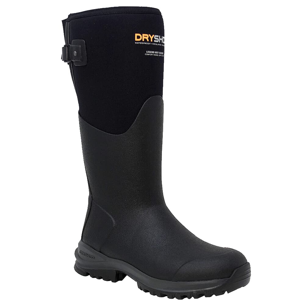 Dryshod Legend MXT Gusset Black/Grey Boots LGXG-WH-BK-W