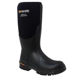Dryshod USED Mudcat Hi Black/Orange Size 15 Boots MDC-MH-BK-M15 - Lightly Worn, Excellent Condition UA7021