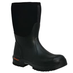 Dryshod Mudcat Mid Black/Orange Size 8 Boots MDC-MM-BK-M08