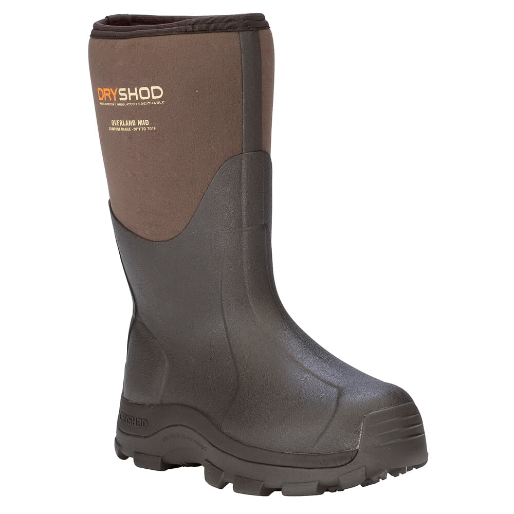 Dryshod Overland Mid Khaki/Timber Boots OVR-MM-KH-M