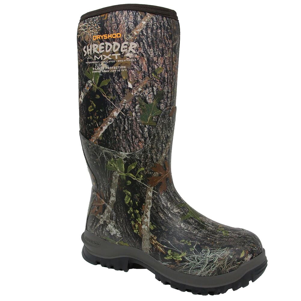 Dryshod USED Shredder MXT All Camo Size 11 Boots SHX-MH-CM-M11 - Wear on Boot Soles - Good Condition UA6278