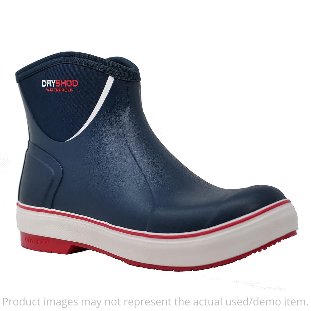 USED Dryshod Slipnot Deck Boot Navy/Red Size 10 Boots SLN-MA-NV-M10 - Like New - No Box USED9080