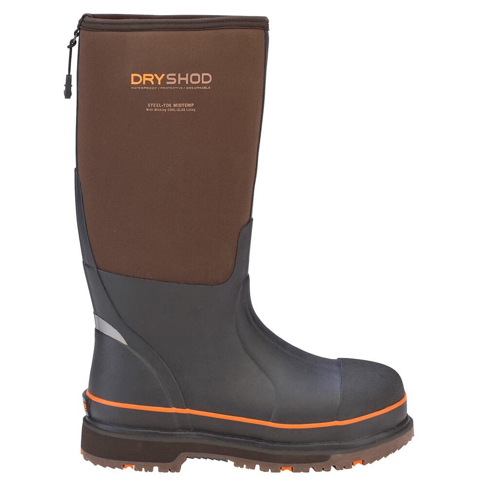 Dryshod Steel-Toe Hi Brown/Orange Boots STT-UH-BR-M For Sale ...