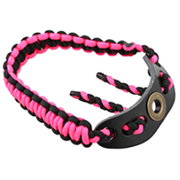 Easton Deluxe Diamond Pink Paracord Wide Braid Wrist Sling 322915