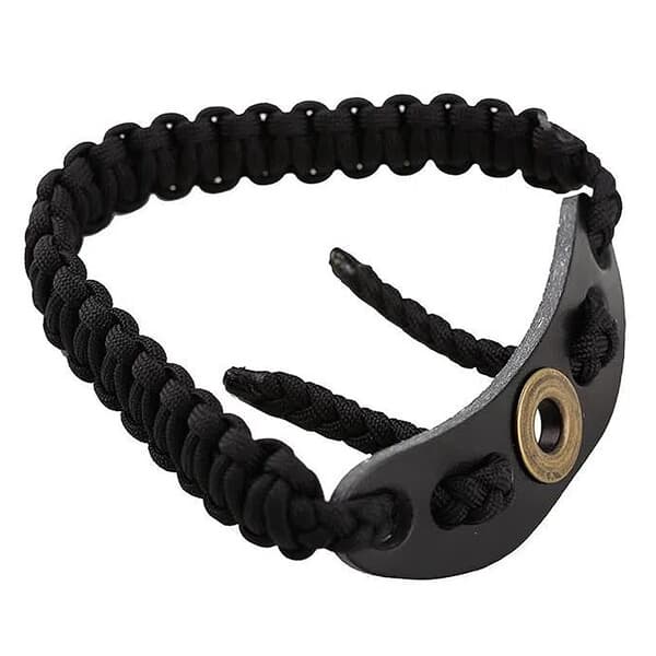 Easton Deluxe Diamond Black Paracord Wide Braid Wrist Sling 522919