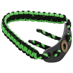 Easton Deluxe Diamond Green Paracord Wide Braid Wrist Sling 822913
