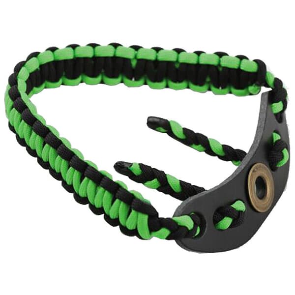 Easton Deluxe Diamond Green Paracord Wide Braid Wrist Sling 822913