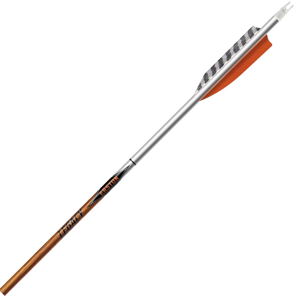 Easton Carbon Legacy Size 600 4'' Helical Feathers 6pk 829764