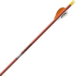 Easton FMJ 5mm Size 400 Autumn Orange 2'' Bully Vanes 6pk 830475
