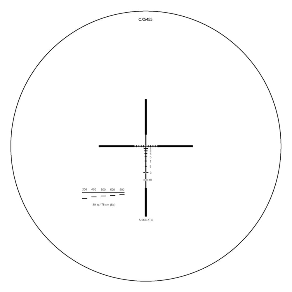 Elcan SpecterDR 1.5x/6x 5.56mm Riflescope with Flip Covers