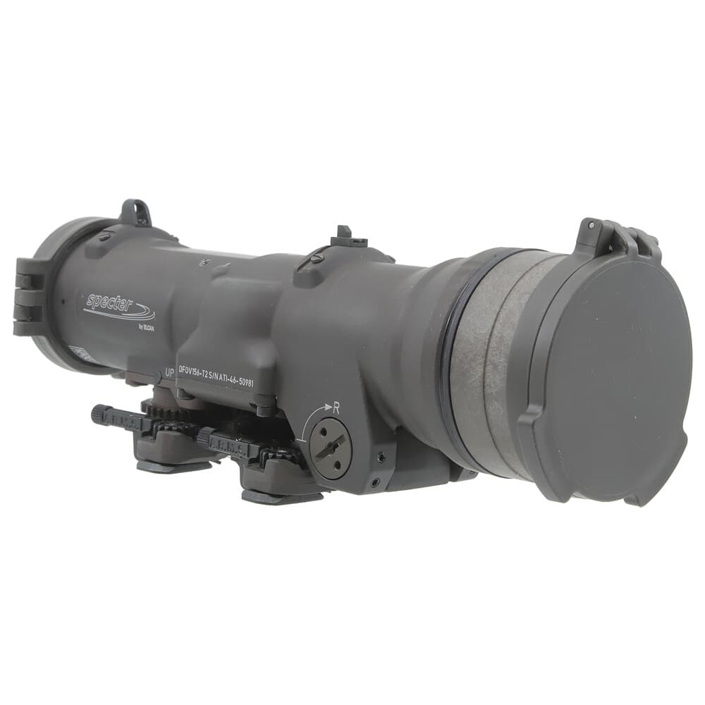 Elcan SpecterDR 1.5-6x 7.62mm FDE Riflescope w/Flip Covers, ARD & A.R.M.S. Levers DFOV156-F2