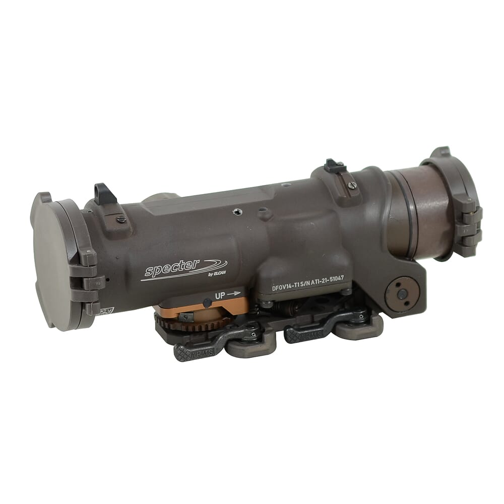 Elcan SpecterDR Optical Sight model DFOV14T1 14x 5.56 NATO FDE CX5395